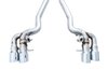 AWE SwitchPath Axleback Exhaust for BMW F90 M5 - Chrome Silver Tips - image 2