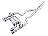 SwitchPath Cat-back Exhaust BMW F8X M3/M4 - Chrome Silver Tips - image 1