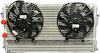 ORA.DB-30401.MOD NASCAR Whelen Modified Double-Pass Oil Cooler, 23 in. x 15 in., w/ Dual SPAL 9 in. Puller Fans - image 1
