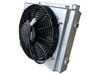 OGEN.DB-30612.SP.FXL Single-Pass Bar-Plate 612/613 Series Oil Cooler, 15 in. x 11.75 in. x 7 in., w/ 11 in. HP Spal Fan - image 2