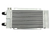 OGEN.DB-30417 Dual-Pass Bar-Plate 416/417 Series Oil Cooler, 15 in. x 6.375 in. x 3 in., w/ 12 AN Fittings