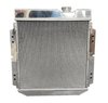 RFD.3R2021.A 3-Row Aluminum Radiator, 1964-1966 Ford Mustang/Falcon, Automatic, Polished, 20 in. x 21 in. - image 2