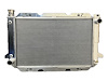 RFD.4R3722.A 4-Row Aluminum Radiator, 1985-1997 Ford F-150/Bronco, Automatic, Polished, 37 in. x 22 in. - image 1