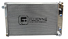 RGM.2R3321.A 2-Row Aluminum Radiator, 1973-1991 GM Blazer/Suburban/ C/K Trucks, Automatic, Polished, 33 in. x 21 in. - image 1