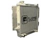 RJP.2R2624.A 2-Row Aluminum Radiator, 1987-2006 Jeep Wrangler YJ/TJ L4/L6, Automatic, 26 in. x 24 in., Polished - image 2