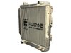 RJP.2R2624.A 2-Row Aluminum Radiator, 1987-2006 Jeep Wrangler YJ/TJ L4/L6, Automatic, 26 in. x 24 in., Polished - image 3