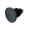 3108-CGRY Shredder Transbrake Button [Grey, Billet Aluminum, Concave Head] - image 1