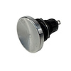 3108-CRAW Shredder Transbrake Button [Raw, Billet Aluminum, Concave Head] - image 1