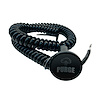 3109-CBLK-PG Shredder Purge Button [Black Engraved, Billet Aluminum, Concave, Momentary, Push Button Switch, Nitrous, Corded] - image 1