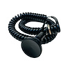 3109-CBLK Shredder Transbrake Button [Black, Billet Aluminum, Concave, Head, Momentary, Push Button Switch, Corded] - image 1