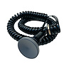 3109-CGRY Shredder Transbrake Button [Grey, Billet Aluminum, Concave, Head, Momentary, Push Button Switch, Corded] - image 1