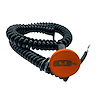 3109-CORG-NS Shredder Nitrous Button [Orange Engraved, Billet Aluminum, Concave, Momentary, Push Button Switch, Corded] - image 1