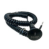 3109-MBLK-BU Shredder Bump Up Button [Black Engraved, Billet Aluminum, Mushroom, Momentary, Push Button Switch, Corded] - image 1