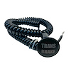3109-MBLK-TB Shredder Transbrake Button [Black Engraved, Billet Aluminum, Mushroom, Momentary, Push Button Switch, Corded] - image 1