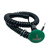 3109-MGRN-BU Shredder Bump Up Button [Green Engraved, Billet Aluminum, Mushroom, Momentary, Push Button Switch, Corded] - image 1