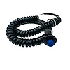 3109-SBLU Snap Action Corded Button [Blue, Momentary Push Button Switch, Corded] - image 1