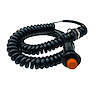 3109-SORG Snap Action Corded Button [Orange, Momentary Push Button Switch, Corded] - image 1