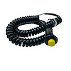 3109-SYEL Snap Action Corded Button [Yellow, Momentary Push Button Switch, Corded] - image 1