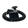 3111-CBLK-RC Crusher Transbrake Button [Black Concave, Right Side, Cord Included] - image 1