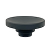 3112-CGRY Crusher Transbrake [Grey Concave, Button Head] - image 1