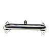 Water Pump Crossover for Big Block Chevy [-10 AN Top Fitting] Polished - image 1