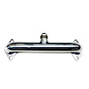 Water Pump Crossover for Big Block Chevy [-12 AN Top Fitting] Polished - image 1