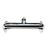 3390-016P Stainless Water Crossover -16 AN [Polished, BBC, Top Fitting]