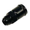 3512-1250-MB Male AN To Radiator Hose -12 AN To 1.250 in. Hose [Black Anodized] - image 2