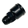 3512-1500-MB Male AN To Radiator Hose -12 AN To 1.500 in. Hose [Black Anodized] - image 2