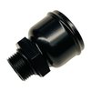 3512-1750-B O-Ring Boss ORB To Radiator Hose -12 AN ORB To 1.750 Hose [Black Anodized] - image 2