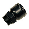 3516-1750-B O-Ring Boss ORB To Radiator Hose -16 AN ORB To 1.750 Hose [Black Anodized] - image 1