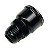 3516-1750-MB Male AN To Radiator Hose -16 AN To 1.750 Hose [Black Anodized] - image 1