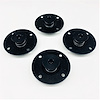 4004-550E-BRD Doubler Plate [Round Spring Eject, Black Aluminum, Hex Head, 0.550 in. Grip, Set of 4] - image 1