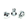 4050-700D Quarter Turn Quick Fastener [Hex, Dome, Aluminum, 0.400 in. Diameter X 0.700 in. Grip, Set of 50] - image 1