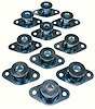 Self-Ejecting Quarter-Turn DZUS Button Fasteners Hex Head, 5/16 in. Diameter x .550 in. Grip - Cadmium-Plated Steel Finish