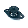 4250-450E-B Quarter Turn Self Eject Fastener [Small Hex Head, Aluminum, Black, 5/16 in. Diameter X 0.450 in. Grip, Set of 50] - image 1