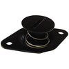 4310-600E-B Quarter Turn Self Eject Fastener [Small Slot Head, Aluminum, Black, 5/16 in. Diameter X 0.600 in. Grip, Set of 10] - image 2
