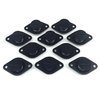Self-Ejecting Quarter-Turn DZUS Button Fasteners - Slot Head, 5/16 in. x .500 in., Black Anodized Aluminum, Set of 50 - image 2