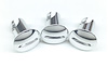 Quarter-Turn Fasteners Slotted Dome Head, Polished Finish - image 1