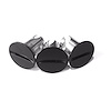 4410-450F-B Quarter Turn Quick Fastener [Slotted, Flat, Black, 0.400 in. Diameter X 0.450 in. Grip, Set of 10] - image 1