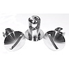 Quarter-Turn Fasteners Slotted Dome Head, Raw Finish - image 1
