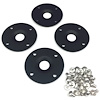 Round Quarter Turn Fastener Doubler Plates 1.750" - image 1