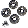 Round Quarter Turn Fastener Doubler Plates 1.750" - image 1