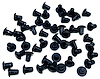 Aluminum Solid Smash Rivets 1/8 in. Diameter, 3/16 in. Length - Black - image 1