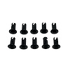 4610-450D-B Quarter Turn Quick Fastener [Hex, Dome, Black, 0.250 in. Diameter X 0.450 in. Grip, Set of 10] - image 1