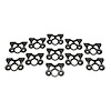 4710-8042 Quarter Turn Fastener Plate [Steel, 3/4 in., #4, Set of 10] - image 1