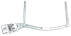 "Lite" Clamp-On Dial Board Bracket Fits 1.5" Roll Bars Raw - image 1