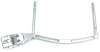 "Lite" Clamp-On Dial Board Bracket Fits 1.625" Roll Bars Raw - image 1