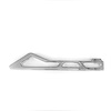 6001-400C Dragster Dial Board Bracket [Angled Tray, Replacement Arm, Chrome] - image 1