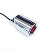 Dial Board Tail Light Chrome Housing - image 1